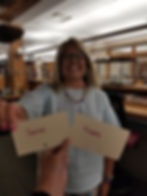 Photo of April choosing between Series or Happy categories