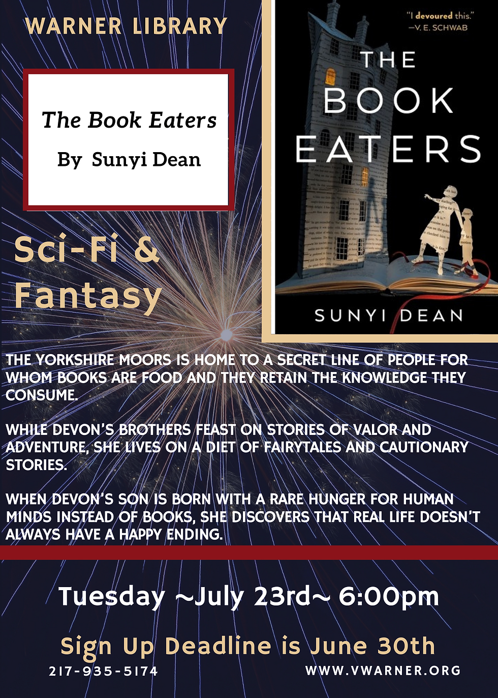 Sci-Fi/Fantasy Book Club (Adult)