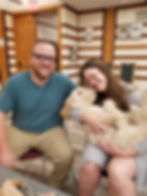 Photo of Goose with his humans