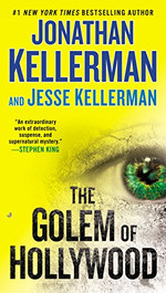Yellow book cover with a green eye on the front