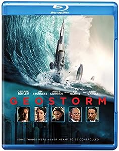 Blu-ray cover with a giant wave destroying a building