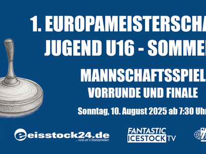 1. Europameisterschaft der Jugend U16 auf Sommersportboden