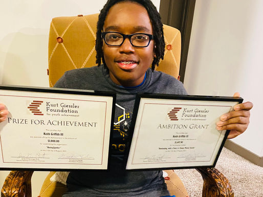 Winner of Kurt Giessler Foundation 2021