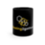 Beeing2gether Black Mug