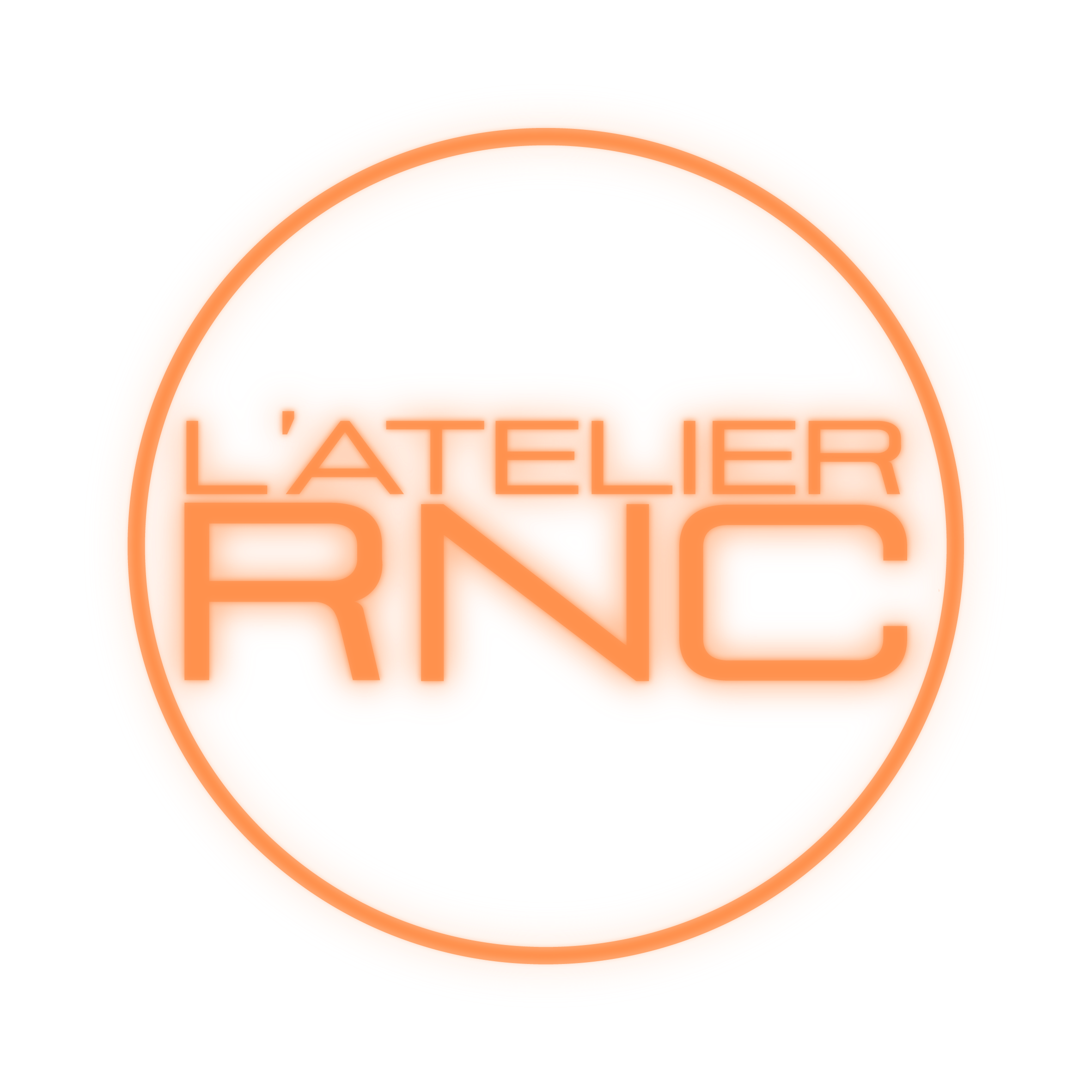 logo du garage l'atelier rnc situé à fecamp en normandie dans le 76