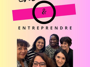 photo d'un groupe d'entrepreneuse avec sandra dupuy du cercle ensemble & entreprendre