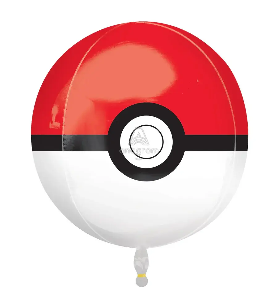 15” round globe Pokémon ball  pokemon 