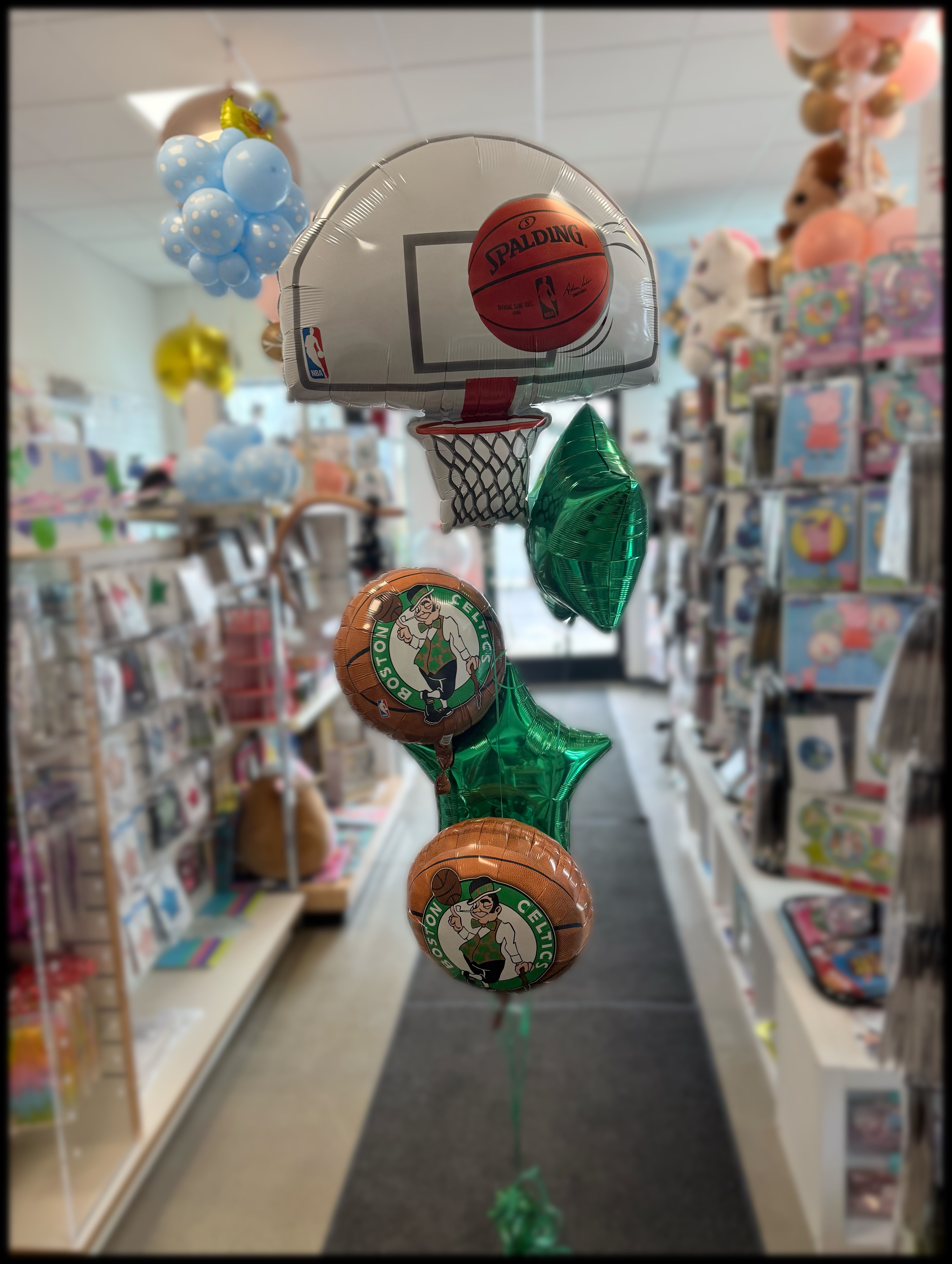 Celtics 5  foil set basketball sports 