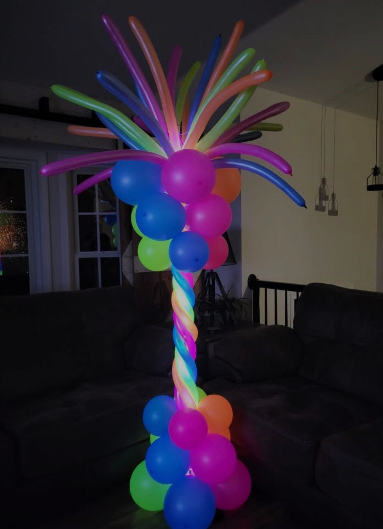 Glow centerpieces 