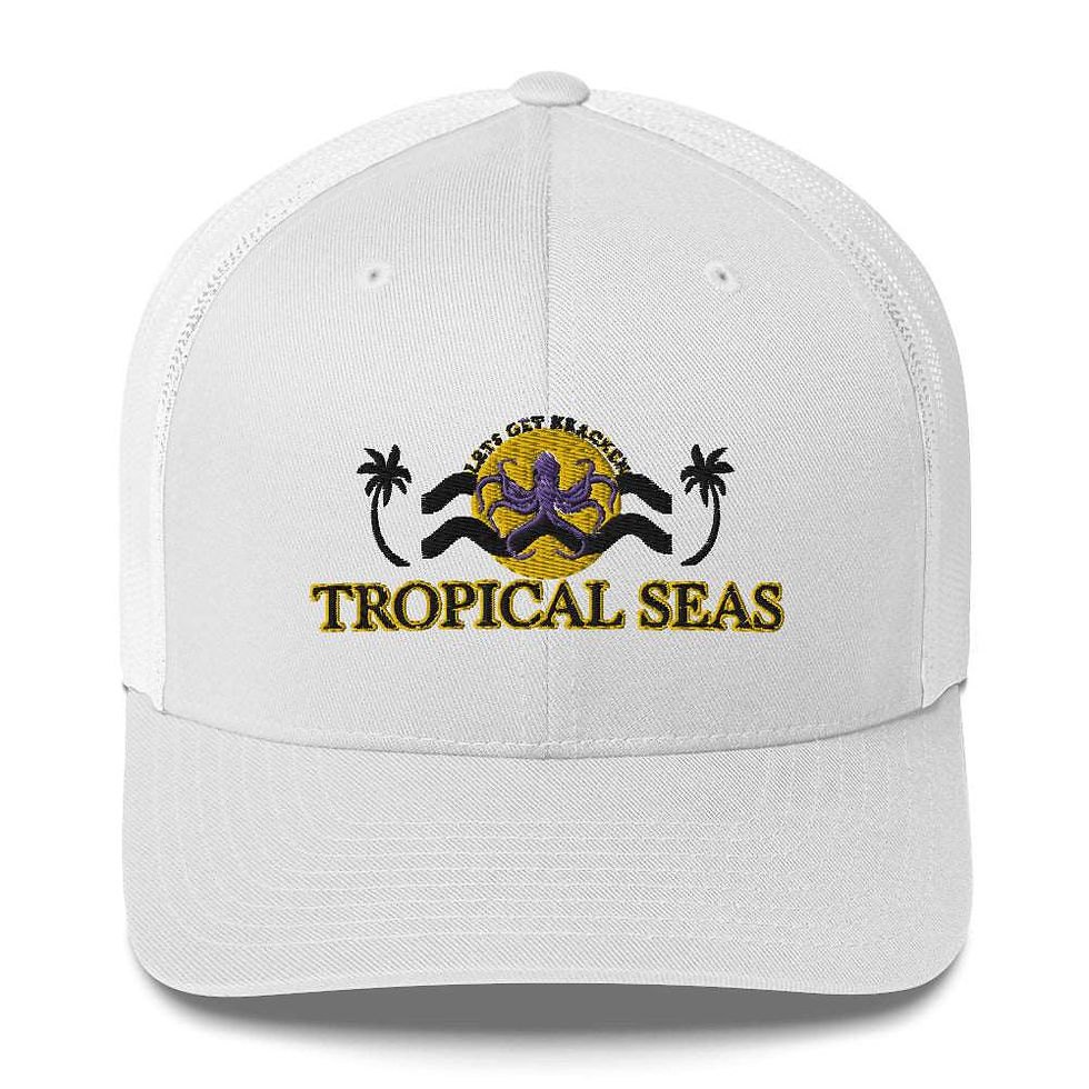 Thumbnail: Tropical Lets Get Kraken Trucker Hat