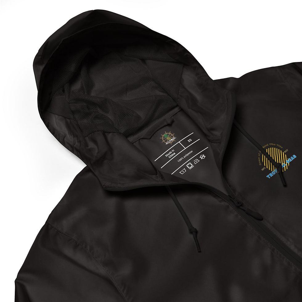 Thumbnail: Lightweight zip up Sunny Slice windbreaker