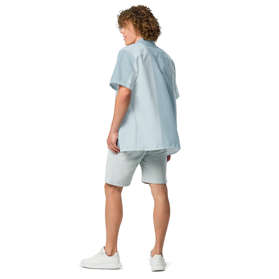 Thumbnail: Mako Blue Button Shirt: Dive into Coastal Elegance!
