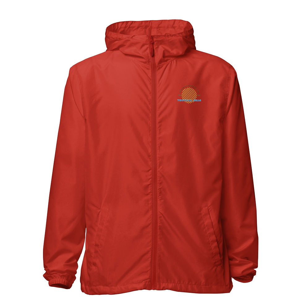 Thumbnail: Lightweight zip up Sunny Slice windbreaker