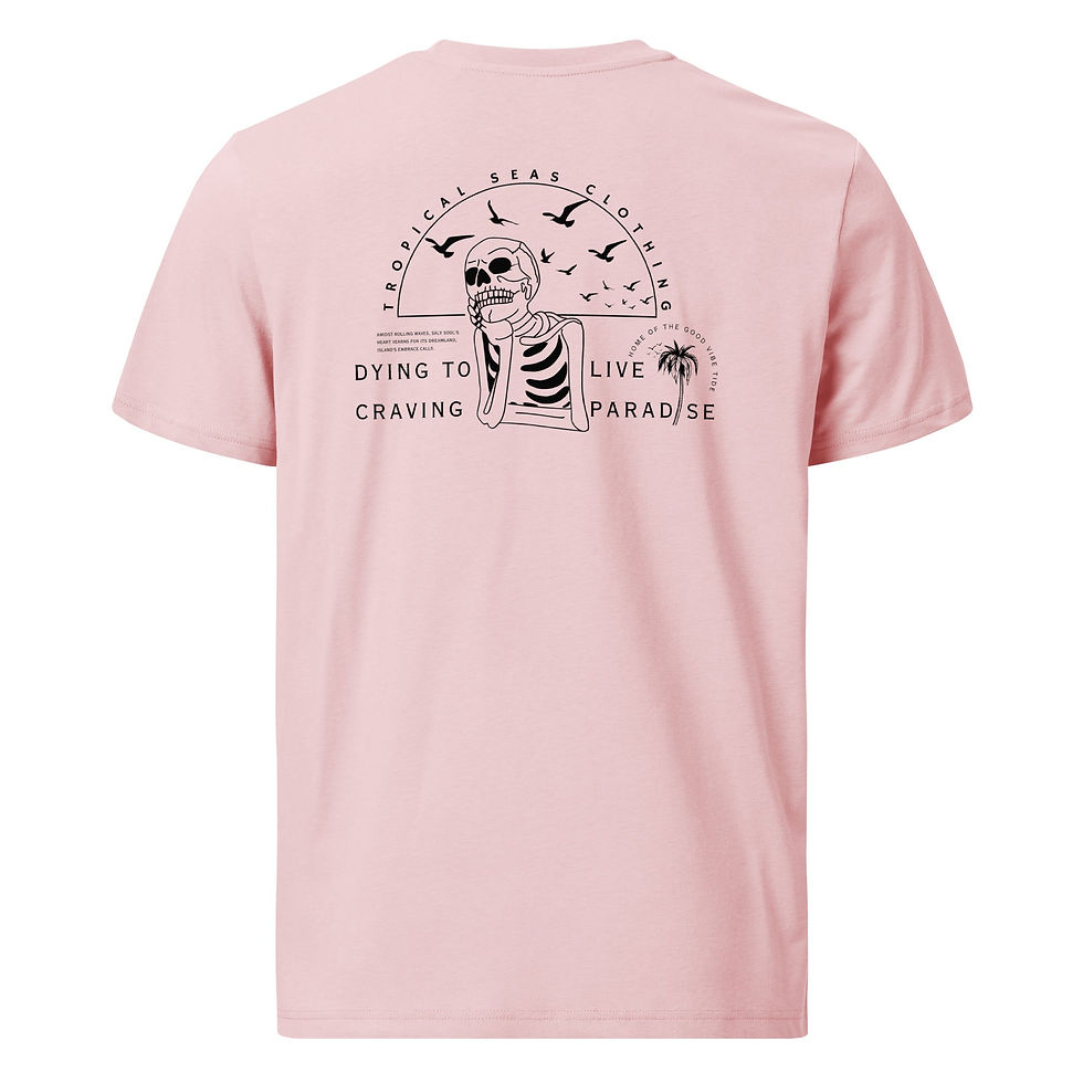 Thumbnail: Craving Paradise Skeleton Organic Cotton t-shirt