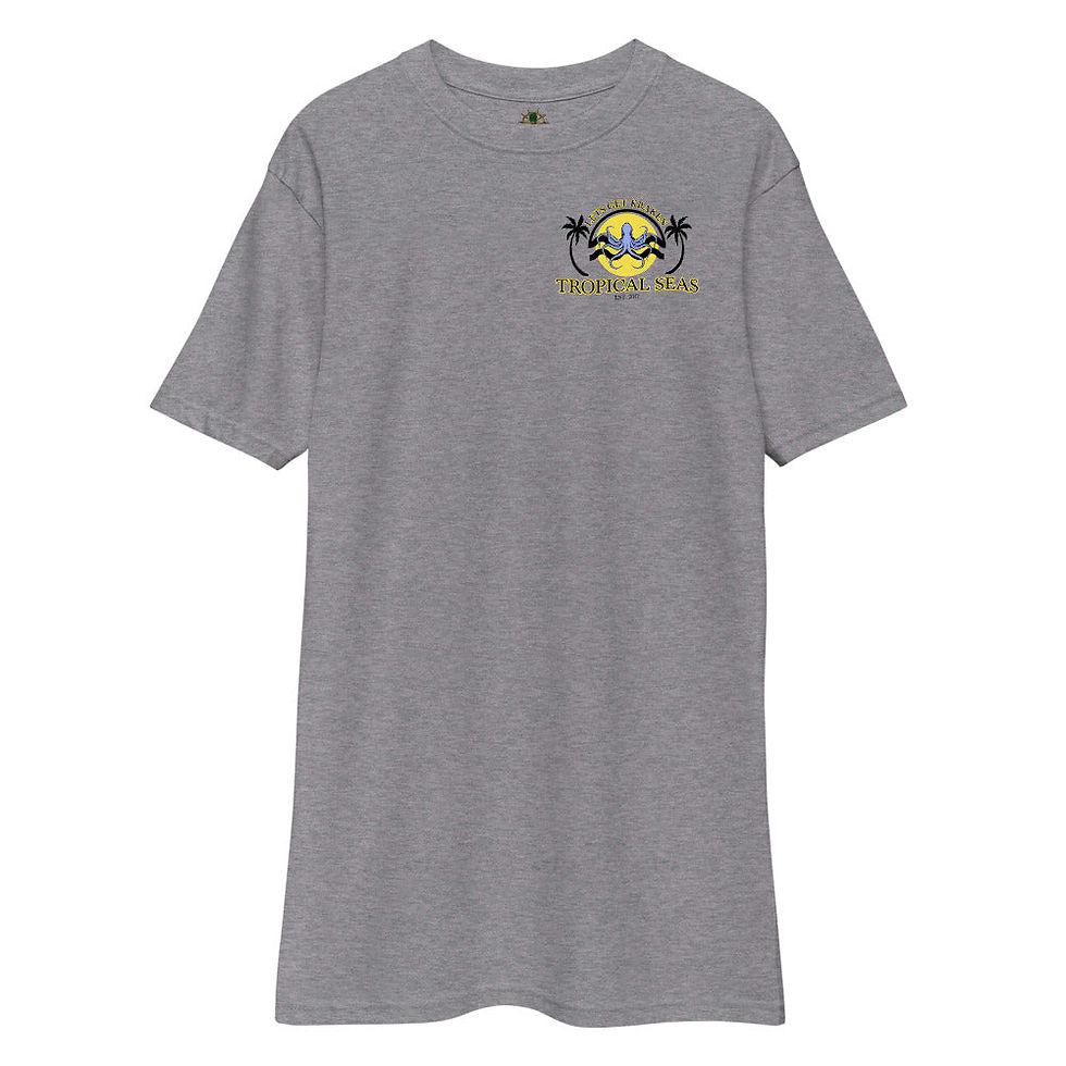 Thumbnail: Men's Tropical Lets Get Kraken Octopus T-shirt