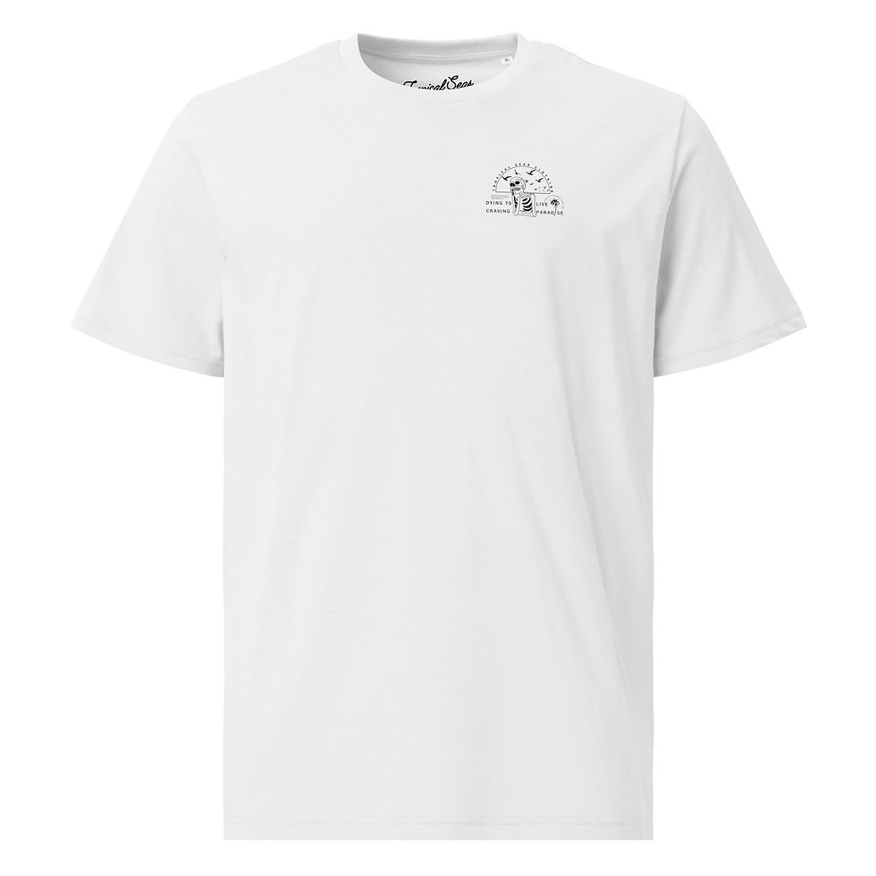 Thumbnail: Craving Paradise Skeleton Organic Cotton t-shirt