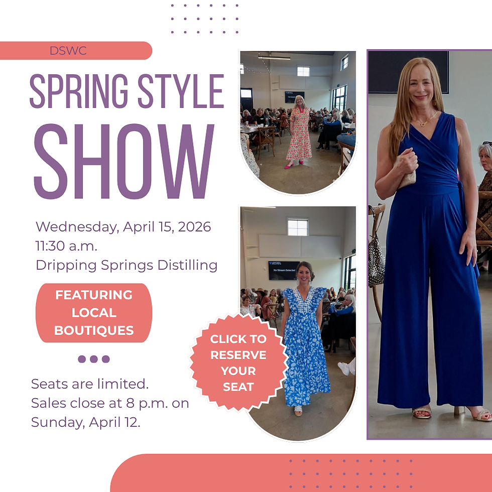 April 2026 Newsletter - Dripping Springs Women's Club