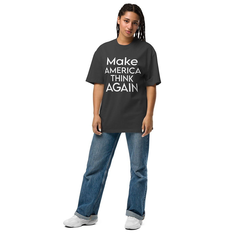 Thumbnail: MATA Oversized faded t-shirt