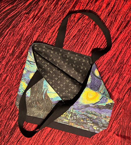 Thumbnail: Collette Moles Vincent Van Gogh's "Starry Night" Canvas Tote Bag