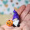 Thumbnail: 🎃 Midnight Pumpkin Watcher – Miniature Gnome Figurine