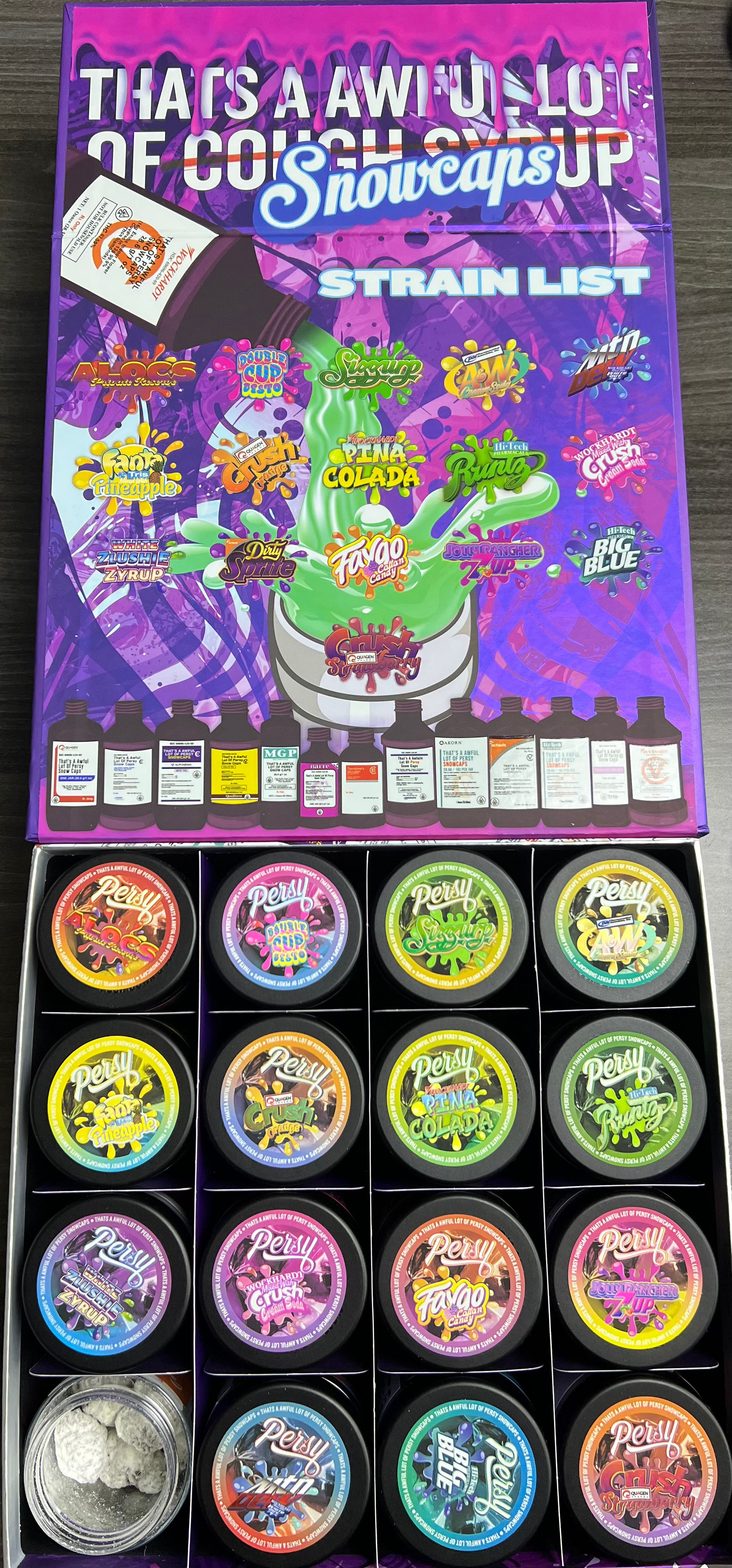 PERSY SNOWCAPS (INTOWN: $1050 / SHIPPED: $1150)