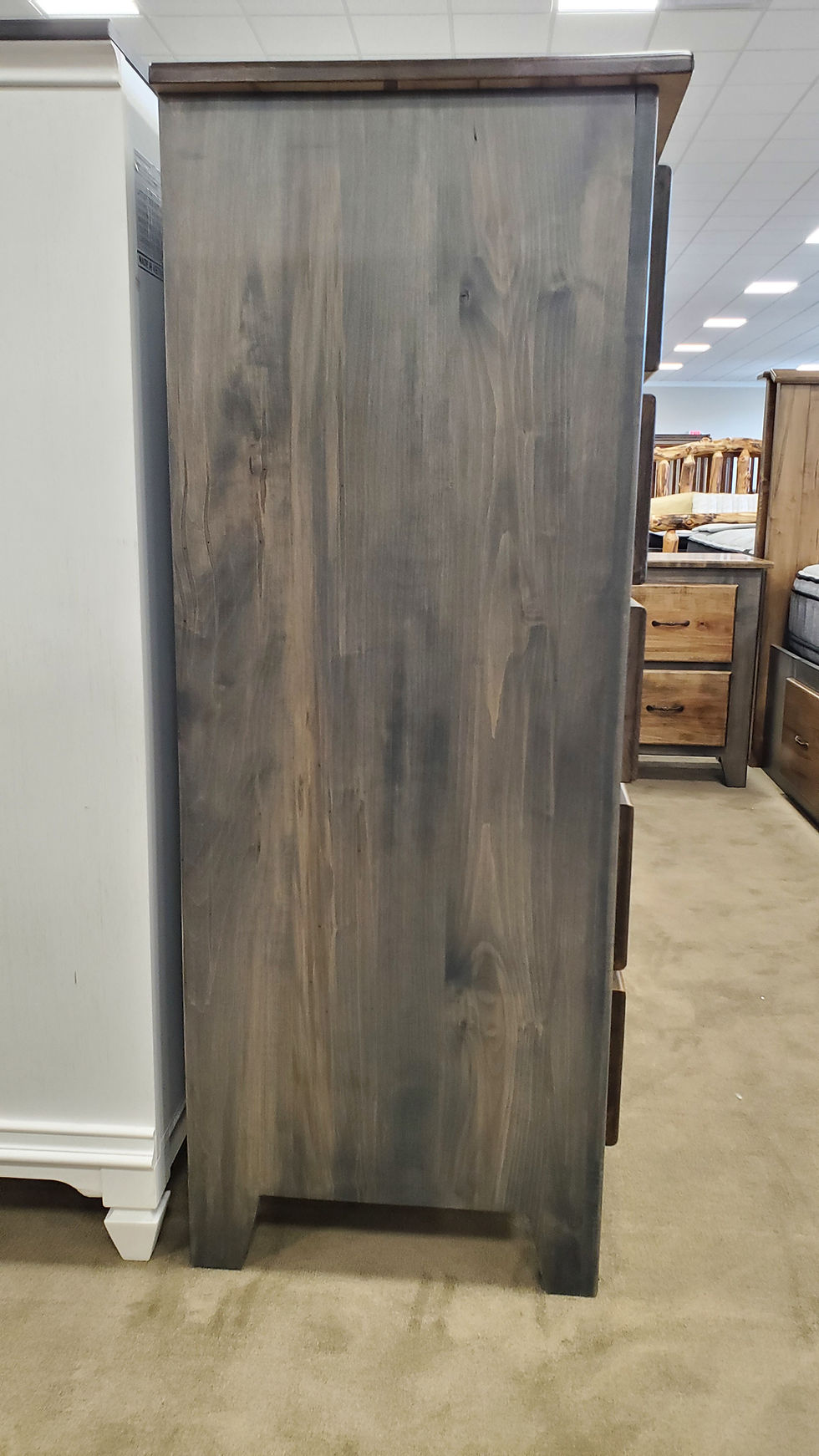 Thumbnail: Amish Crafted Amos Two Tone Wormy Maple