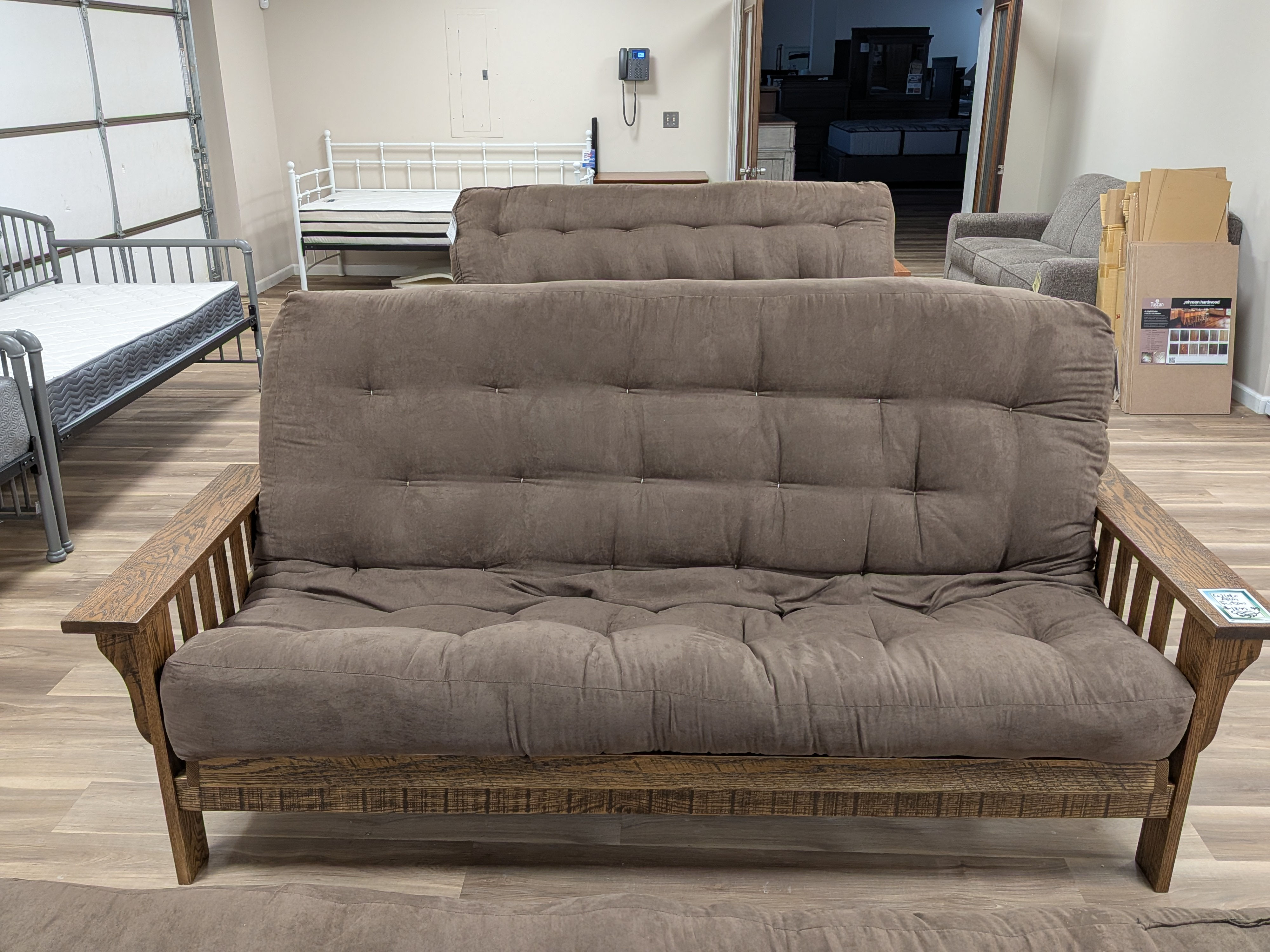 Amish Crafted Solid Oak Futons