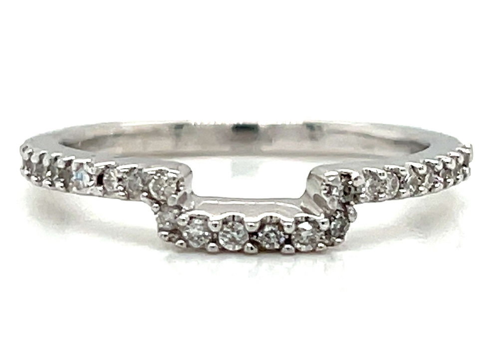 Thumbnail: Diamond Princess Halo Wedding Set - 1.10 Carats Total