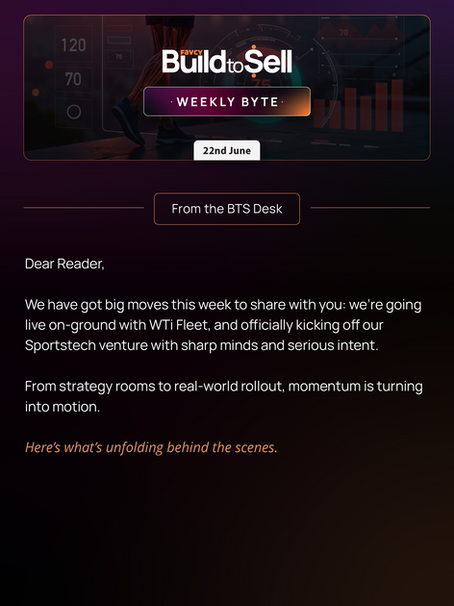22nd June Weekly Byte