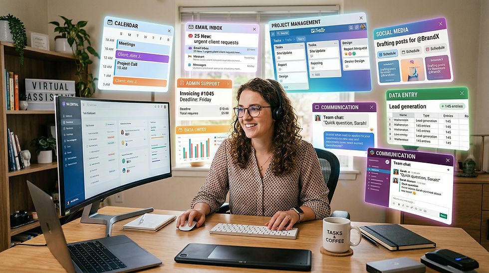 7 Tasks You Should Outsource to a Virtual Assistant to Save 20+ Hours Weekly