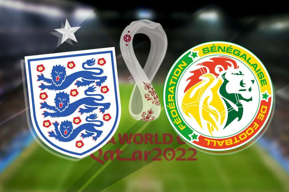 England v Senegal