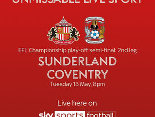 Sunderland v Coventry