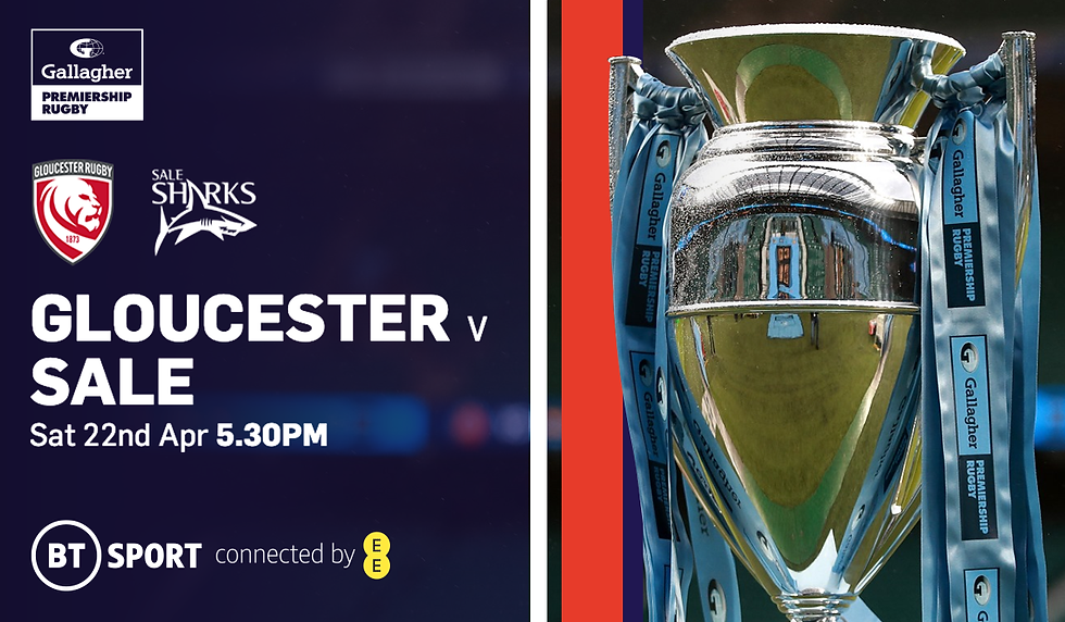 Gloucester v Sale Sharks