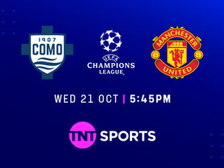 Como 1907 v Man United