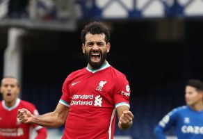 هدف محمد صلاح الرائع أمام إفرتون 