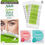 Thumbnail: Tiras de cera de cejas - Depilación facial para mujer - Kit de cera de cejas con