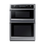 Thumbnail: 30" Smart Double Wall Oven with Steam Cook in Black Stainless Steel