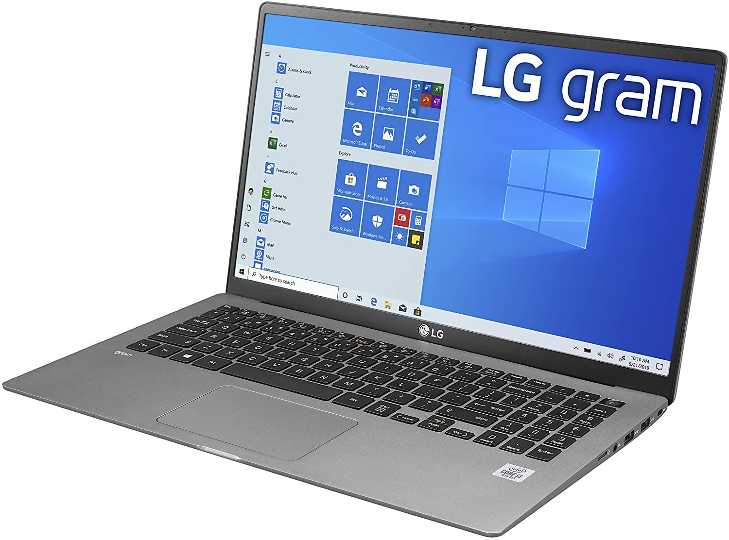 LG gram 16Z90P-N.APB7U1 16" Rugged Notebook