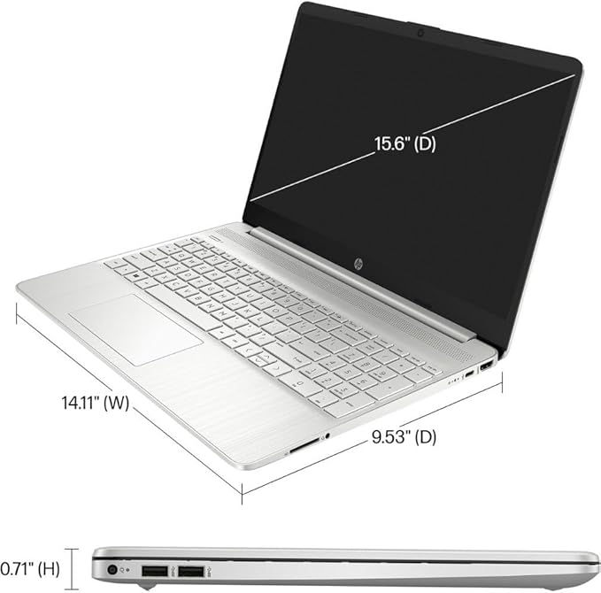 Thumbnail: HP 15.6" HD Laptop Windows 11 (WHITE)
