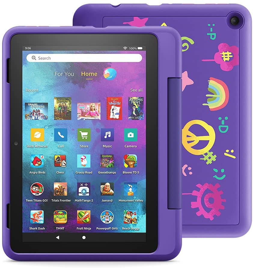 Fire HD 8 Kids Pro tablet, 8"-Doodle