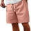 Thumbnail: Men's Linen Casual Elastic Waist Drawstring Shorts