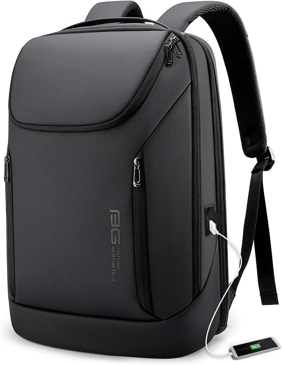 Waterproof Business Smart 15.6 Inch Laptop Backpack with USB Charging Port