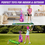 Thumbnail: 2 in 1 Kids Golf Toy Set w/ Clubs 
