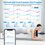Thumbnail: Smart Digital Bathroom Scale for Body Weight and Fat Percentage Battery Powered