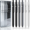 Thumbnail: 6 Pcs 0.5Mm Fine Point Gel Pens with Smooth Writing