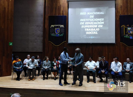 Entrega de Convenio, Red Nacional de Instituciones de Educación Superior en Trabajo Social 2019 #IES
