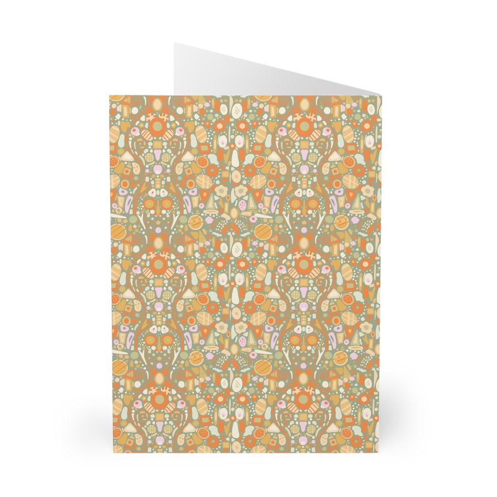Thumbnail: Klimpt inspired Greeting Cards (5 Pack)