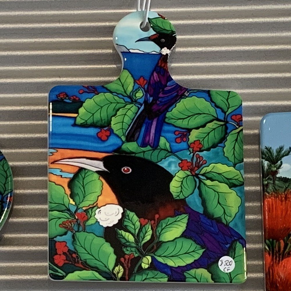 Ceramic Paddle Trivet – Tūī