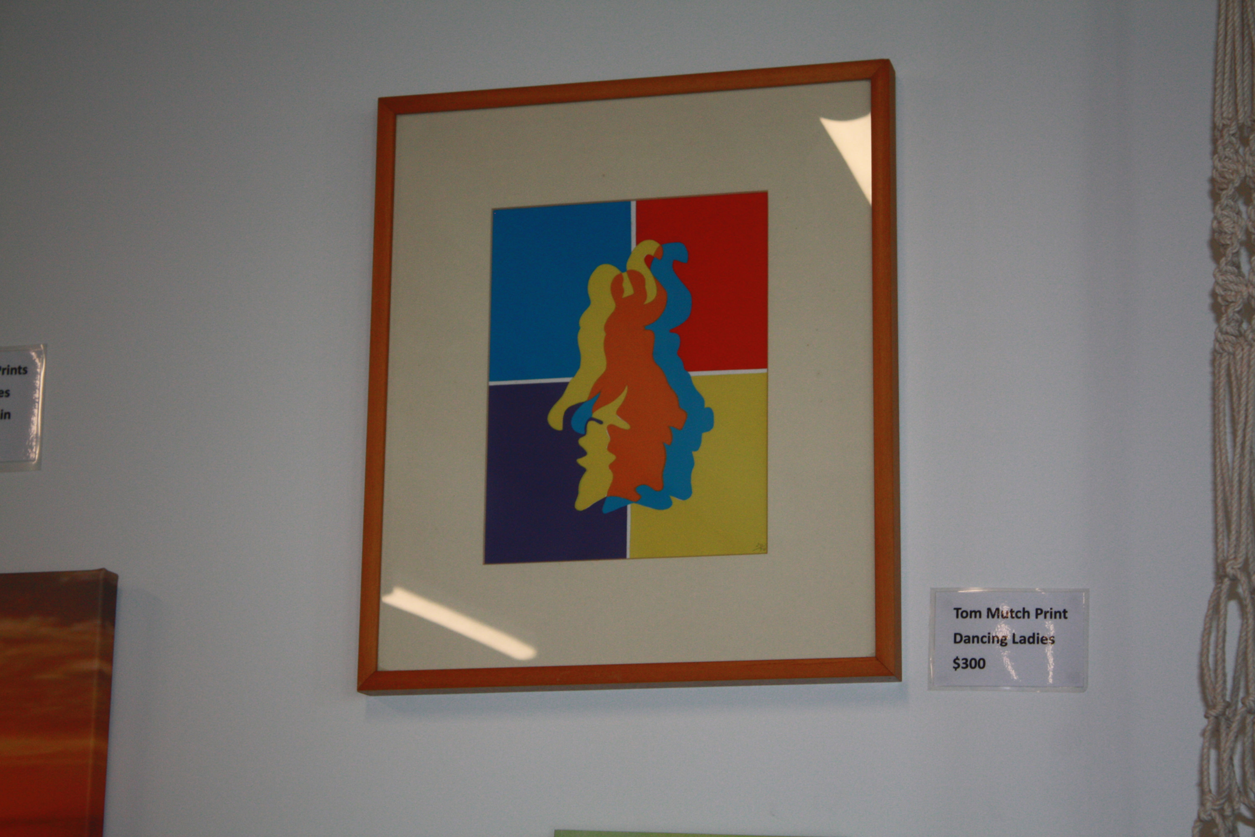 Tom Mutch Print - Dancing Ladies