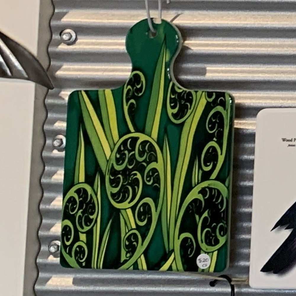 Ceramic Paddle Trivet – Koru